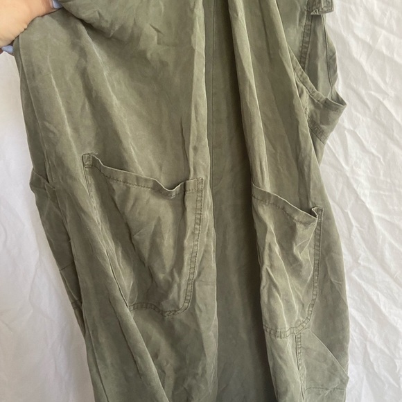 Karen Zambos Overalls in khaki Size Small - Picture 11 of 16